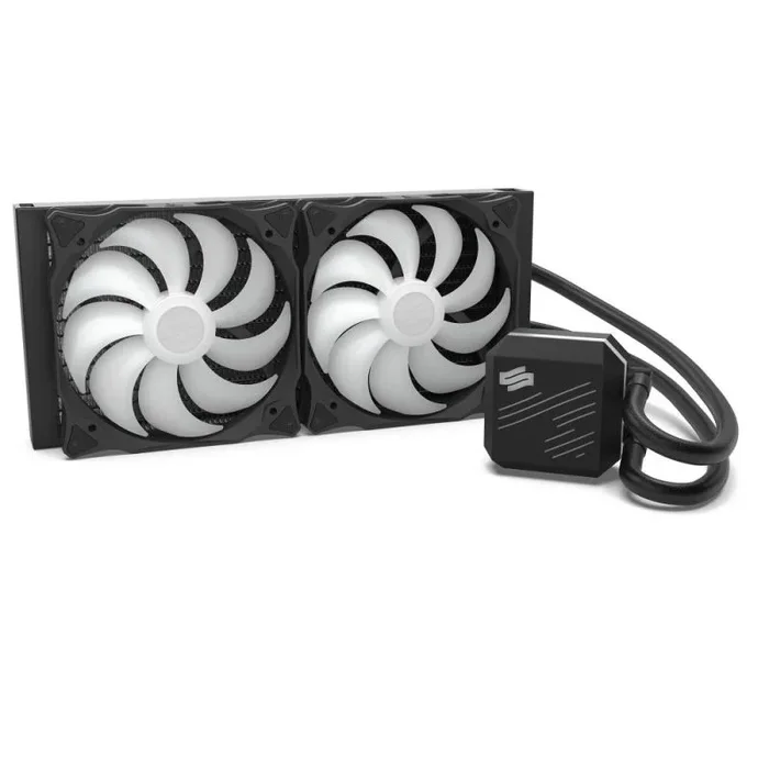 SilentiumPC Navis EVO ARGB 280 Procesador Sistema de refrigeración líquida todo en uno 14 cm Negro