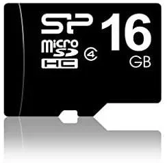 Silicon Power MSTFSD16GBC4 -Tarjeta de Memoria (Micro SDHC, 16 GB, Clase 4, con Adaptador)