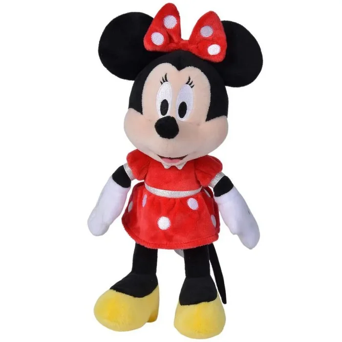 SIMBA TOYS ESPAÑA, S.L. Peluche Minnie con Vestido Rojo 35 cm