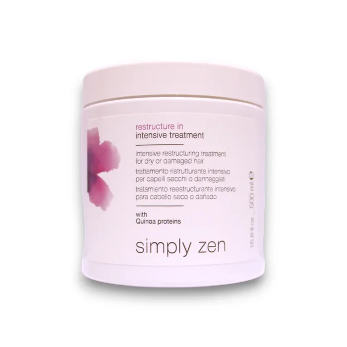 Simply zen, restructure in, hair treatment cream mask, for repairing, 500 ml