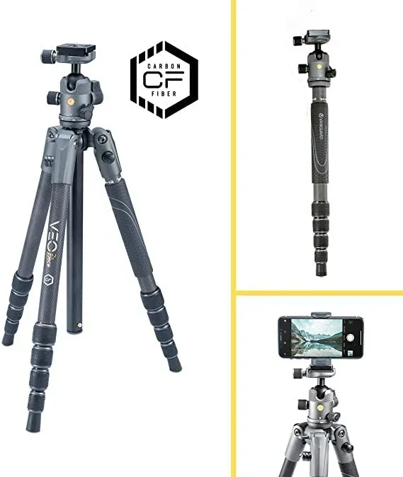 Sirui VEO2S235CB tripode Digitales / cámaras de película 3 pata(s) Gris