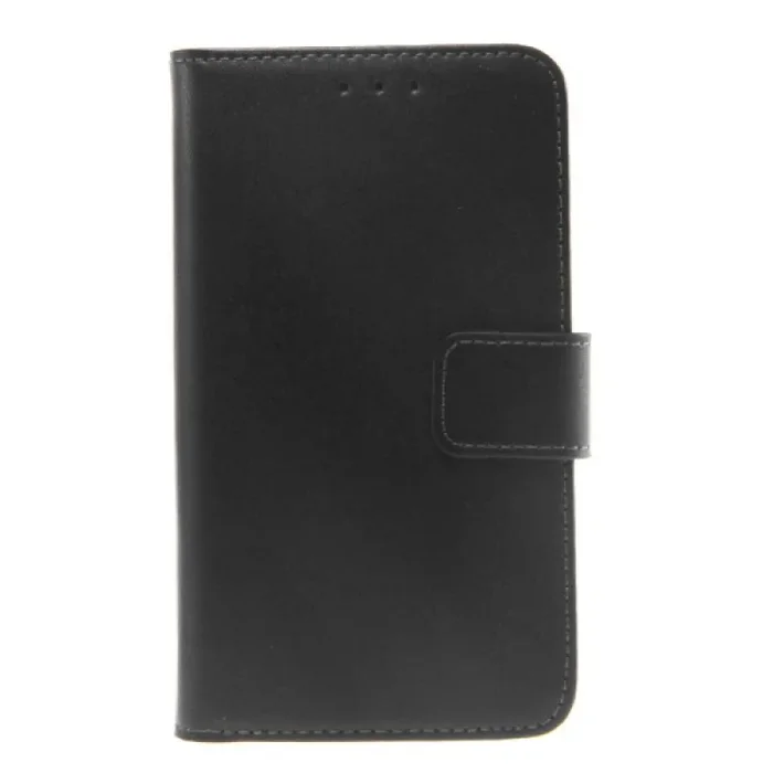 Slim leather book case for wiko lenny – black 4250710570829