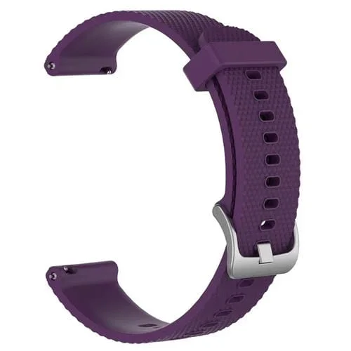 Smart Watch Silicone Watch Band para Polar Vantage M 22cm (Purple)