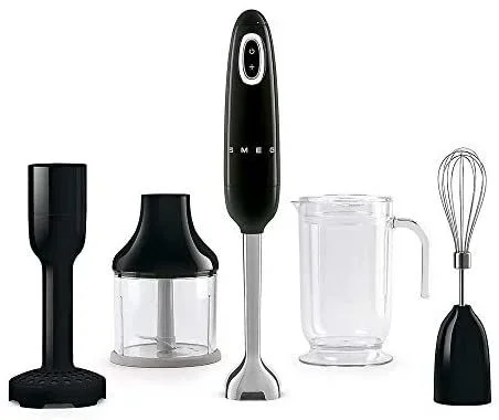 Smeg HBF02BLEU licuadora Batidora de inmersión 700 W Negro