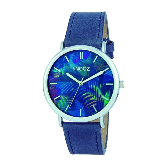 Snooz Reloj Analógico para Hombre de Cuarzo con Correa en Cuero Saa1041-73