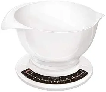 Soehnle Kitchen Scales Báscula de Cocina, White, 52 x 24 x 15.5 cm