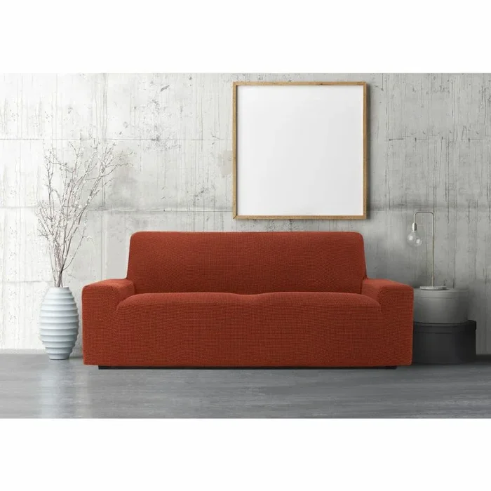 SOFASKINS® Funda superelástica, Funda de sofá de 4 plazas, Transpirable, cómoda y Duradera, fácil de Instalar, Dimensiones (230-270 cm), Color Caldera