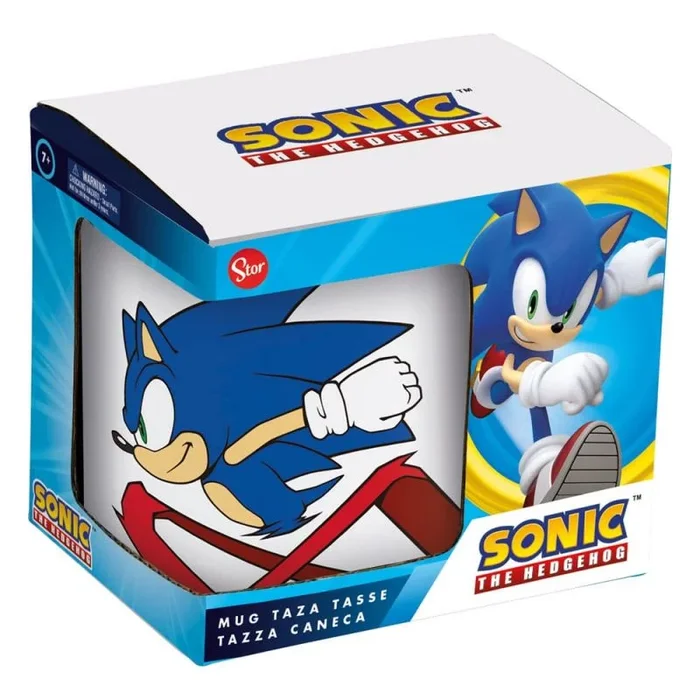 Sonic – Taza Sonic Rolling The Hedgehog, 325 ml