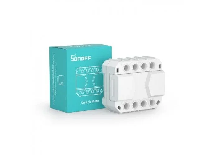 SONOFF S-Mate Switch Mate,Se utiliza con Mini R3 Smart Bridge Hub,Módulo DIY para la solución de automatización del hogar inteligente,Con alimentación a pilas,No se necesita una red de contactos