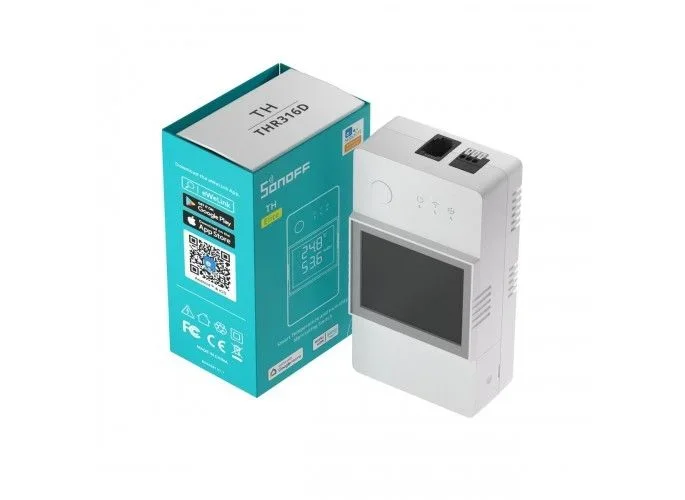 Sonoff THR316D sensor de temperatura y humedad Interior Independiente Alámbrico