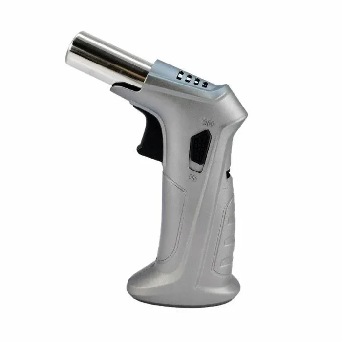 Soplete de gas Elico RK-3125, ideal para cocina y soldadura ligera, acabado mate, encendido piezoeléctrico, llama ajustable, portátil, seguro y recargable para uso prolongado