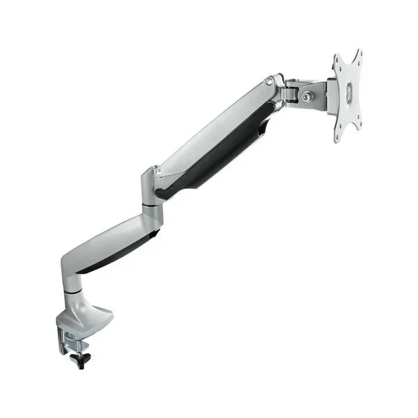 Soporte de mesa para pantalla tooq bd3032tnr-s gira incli 1 brazo 13-32 vesa 75×75 y 100×100 plata