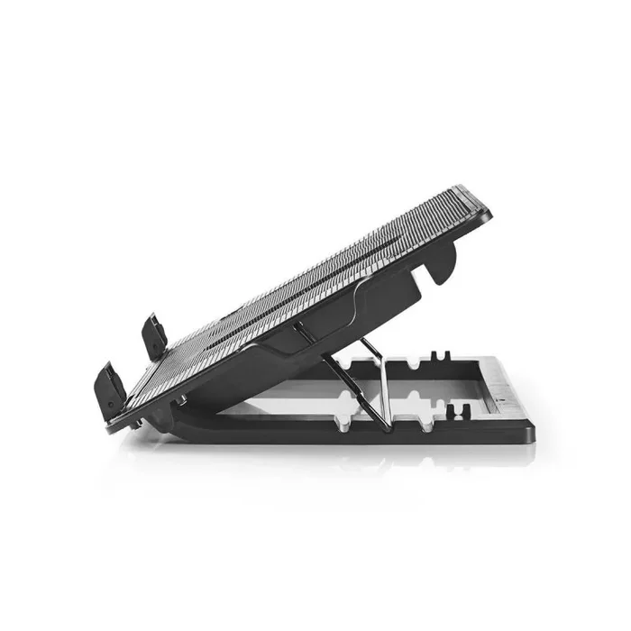 Soporte para el portátil | número de ventiladores: 2 | alimentado por usb | número de angulos: 4 | 18 » | 1200 rpm | led