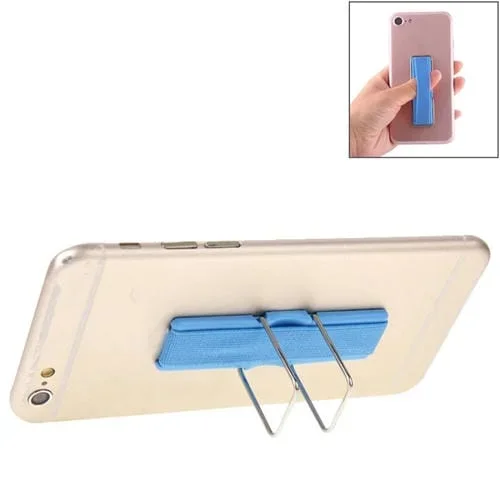 Soporte Universal Mini Plegable con Agarre para Dedos (Azul)