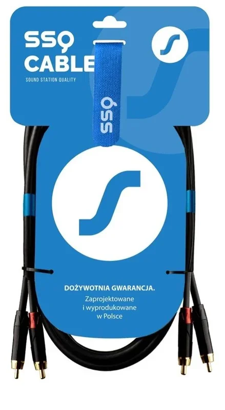 Sound station quality (SSQ) Cable 2 x RCA SS-1432 2 m