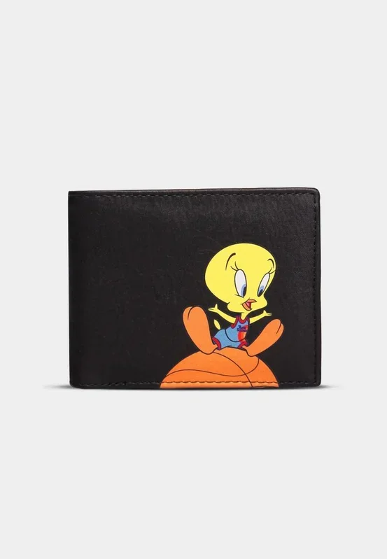 Space Jam: A New Legacy Cartera, Accesorio Billetera de Viaje para Hombre, Le Noir, 17×11 cm