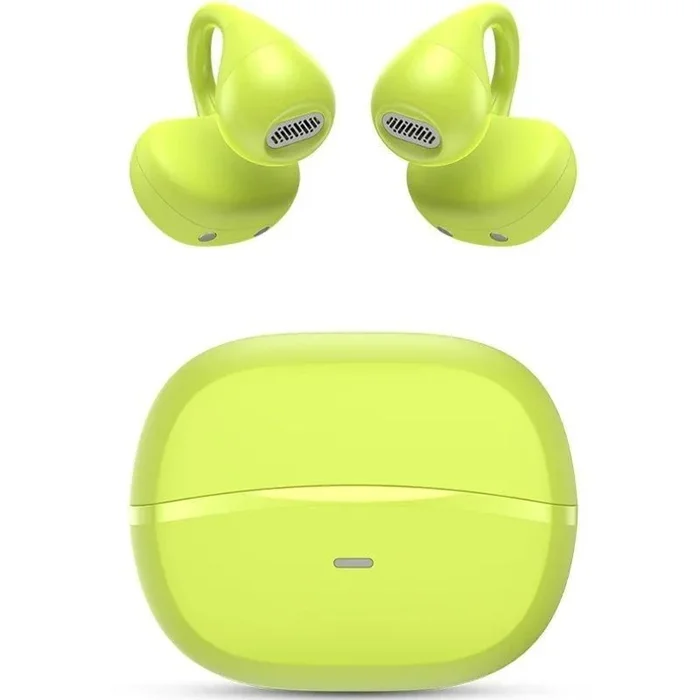 SPC Boost Clip – Auriculares inalámbricos con Clip Open-Ear | ENC para Llamadas nítidas | 26h de batería | Bluetooth y Google Fast Pair | IPX5 | Control táctil y Asistente de Voz – Verde