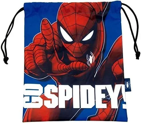Spiderman bolsita merienda 26×21