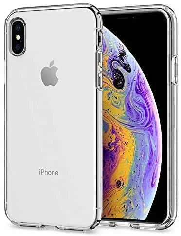 Spigen 063CS25110 – Carcasa para iPhone XS, Transparente