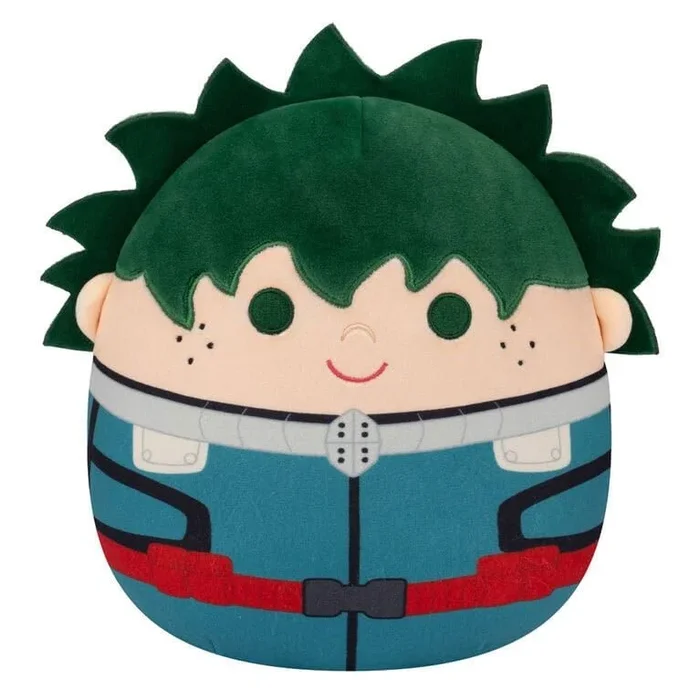 Squishmallows SQTE00004 My Hero Academia Izuku Midoriya, Multicolor, 20 cm