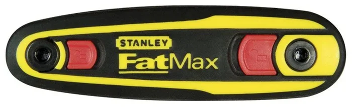 Stanley 0-97-553 – Juego de 8 llaves hexagonales Torx con bloqueo