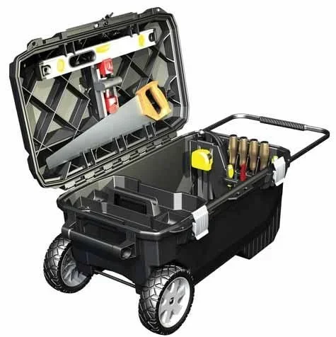 Stanley FatMax ProMobile JobChest Negro Metal, Plástico