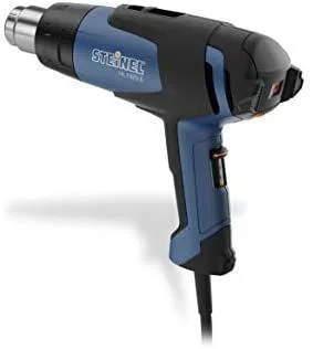 STEINEL HL 1920 E heteluchtpistool Pistola de aire caliente 500 l/min 600 °C 2000 W Negro, Azul, Acero inoxidable