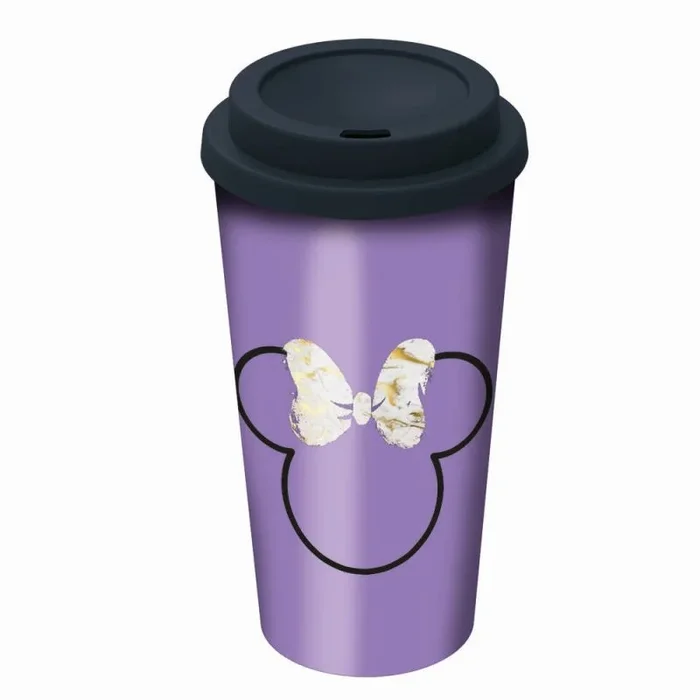 Stor Vaso de café para Llevar Reutilizable de 520 ml de Minnie Mouse