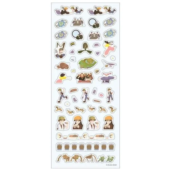 Studio Ghibli Works SLR-05 Laputa in the Sky Schedule Sticker