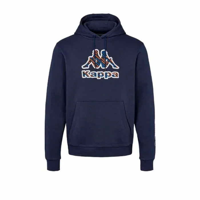 Sudadera con capucha hombre kappa fetro swt azul oscuro 40