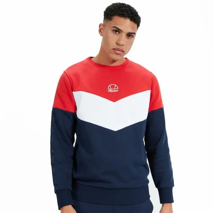 Sudadera sin Capucha Ellesse Resistenza Rojo S