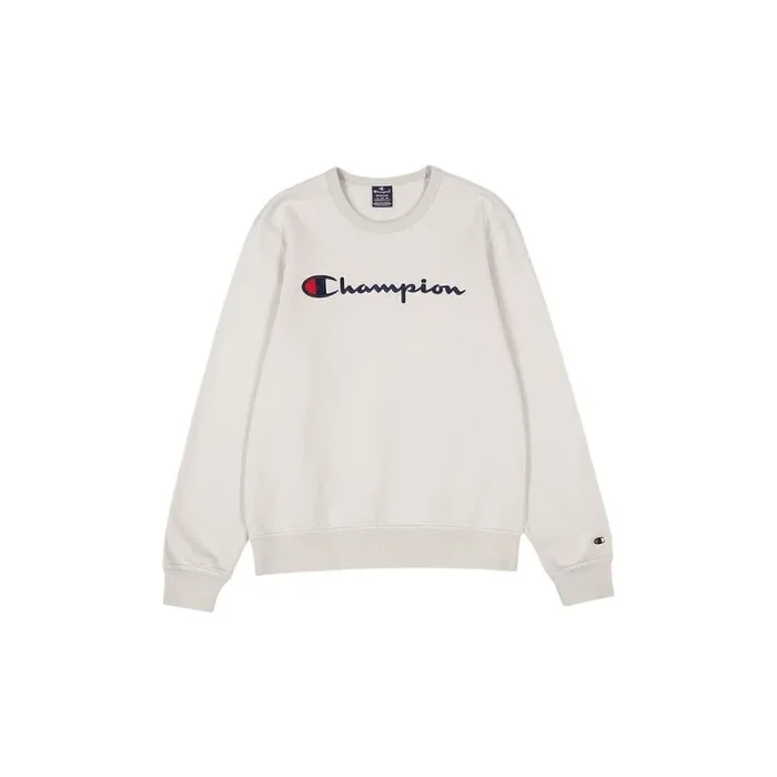 Sudadera sin capucha hombre champion crewneck sweatshirt 220254 svl gris l