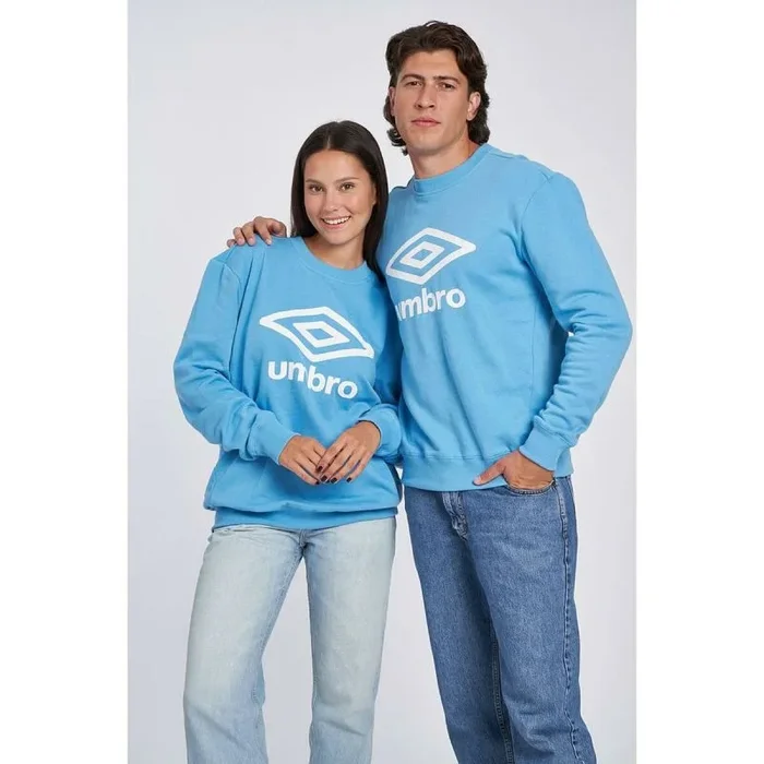 Sudadera sin Capucha Hombre Umbro LOGO 66080U LBY Azul L