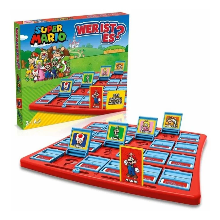 Super mario juego de mesa quién es quién *edición alemán*