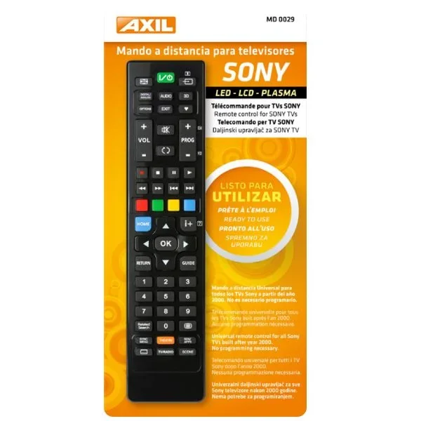 Superior RCSONY mando a distancia IR inalámbrico TV Botones