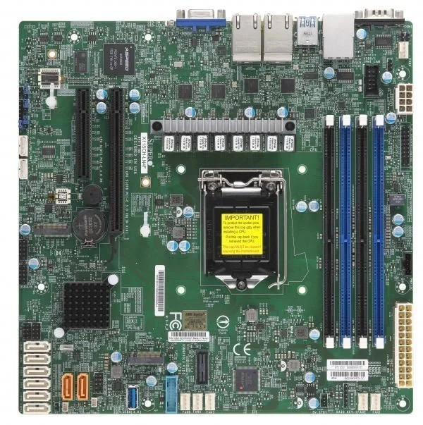 Supermicro MBD-X11SCH-LN4F placa base Intel C246 LGA 1151 (Zócalo H4) micro ATX