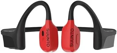 Suunto WING Auriculares Inalámbrico gancho de oreja Deportes Bluetooth Negro, Rojo