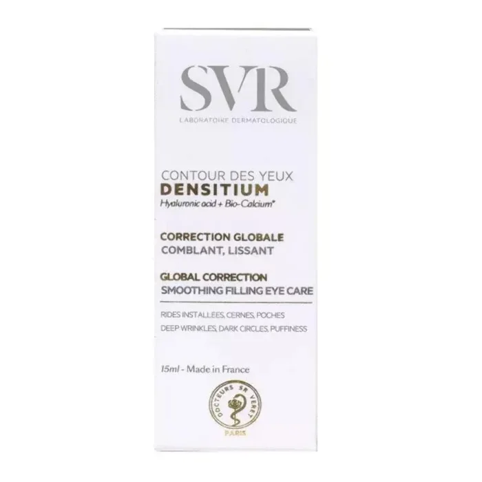 SVR Densitium Contour des Yeux 15 ml – Crema Antiedad para Contorno de Ojos | Reduce Bolsas, Ojeras y Arrugas | Ilumina y Reafirma la Mirada