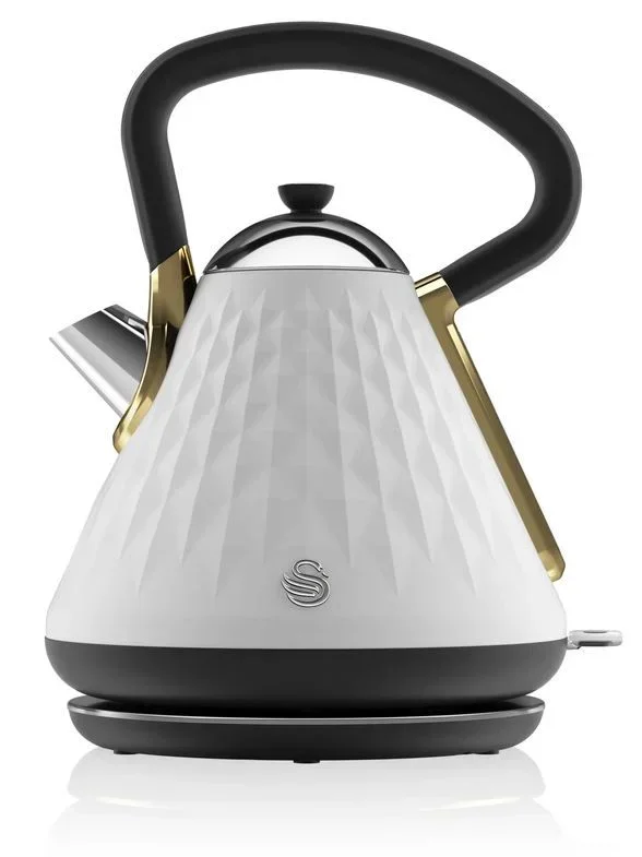 Swan Gatsby tetera eléctrica 1,7 L 3000 W Blanco