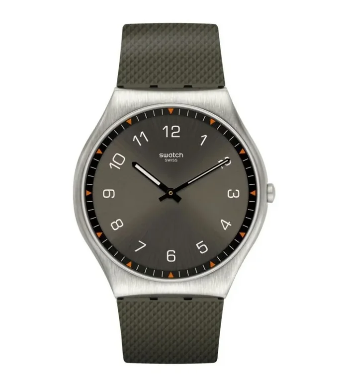 Swatch Reloj Analógico para Hombre de Cuarzo Suizo con Correa en Goma SS07S103