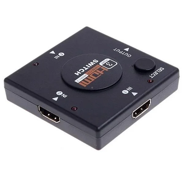 Switch 3×1 HDMI Negro Yatek YK-0301C