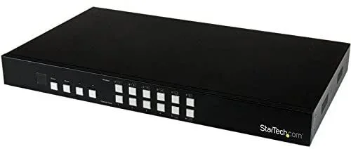 switch conmutador hdmi® de 4 puertos con multivisor imagen e imagen pap,2 años