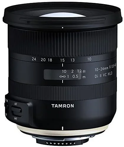 Tamron 10-24mm f / 3.5-4.5 Di II VC HLD Objetivo ancho Negro