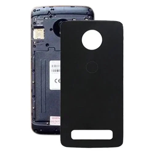 Tapa Trasera Batería Motorola Moto Z3 Play (Negro)