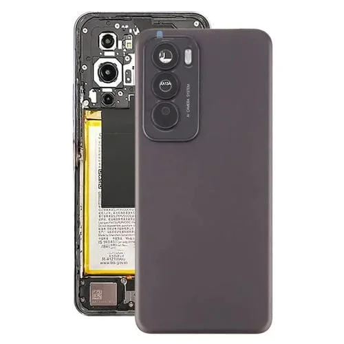 Tapa Trasera Carcasa Original con Tapa Lente de Cámara (Marrón) para Oppo Reno12 5G CPH2625