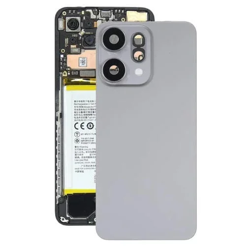 Tapa Trasera Carcasa Original con Tapa Lente de Cámara para Oppo Reno14 Pro (Negra)