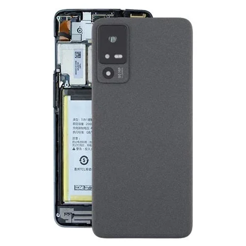 Tapa Trasera Carcasa Original para TCL 40 R T771K (Negro Mate)