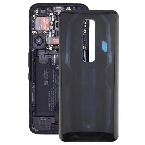 Tapa Trasera de Vidrio Batería ZTE Nubia Red Magic 7 Nx679J (Negro)