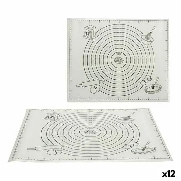 Tapete para Hornear Kinvara 55025 Goma Eva 50 x 40 cm (12 Unidades) – Marca: Kinvara – EAN: 4899888603634