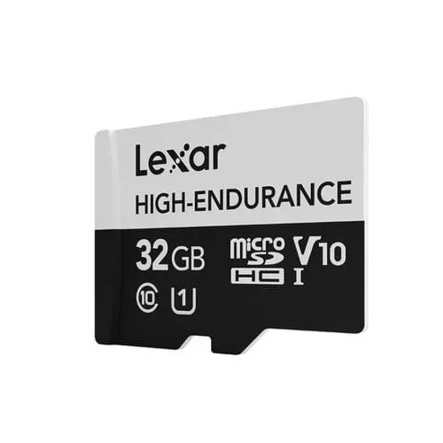 Tarjeta de Memoria MicroSDhc Lexar 32GB TF para Grabador de Conducción y Cámara de Vigilancia por Video